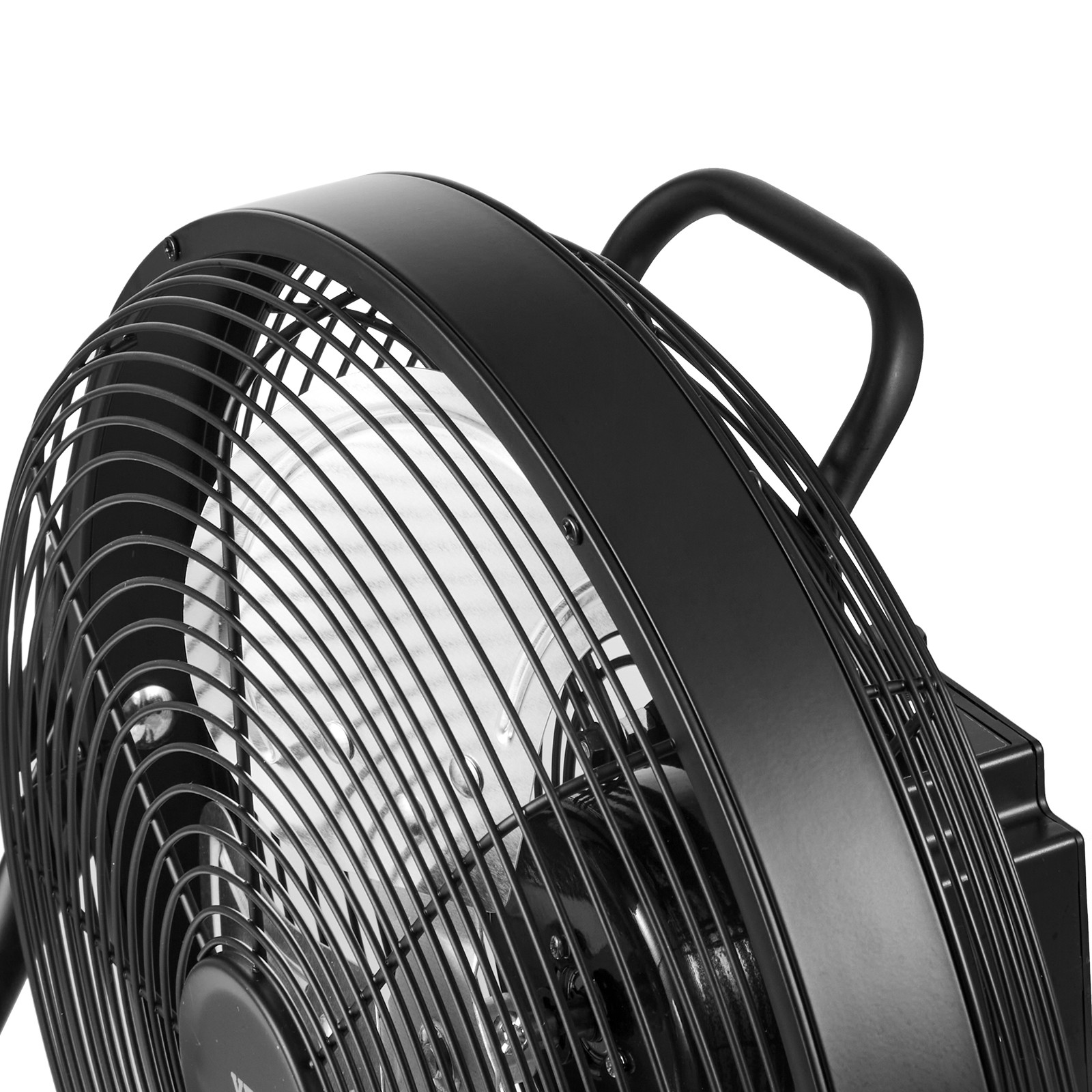 VEVOR 16” Rechargeable High Velocity Cordless Floor Fan Battery Metal Camping