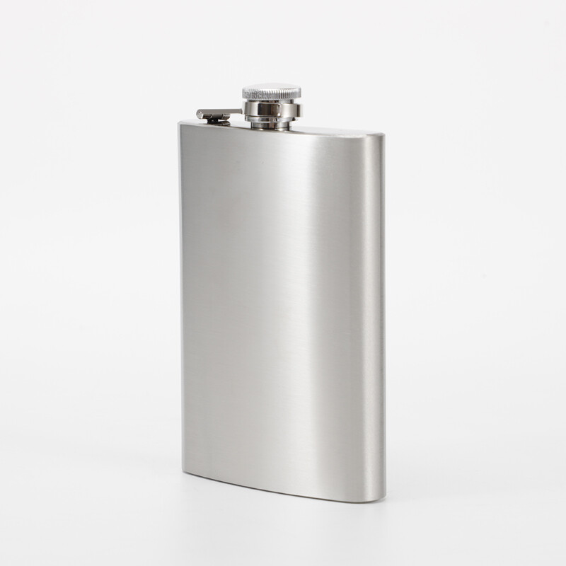 7 OZ Stainless Steel Liquor Pocket Hip Flask Alcohol Whiskey Screw Cap Flagon