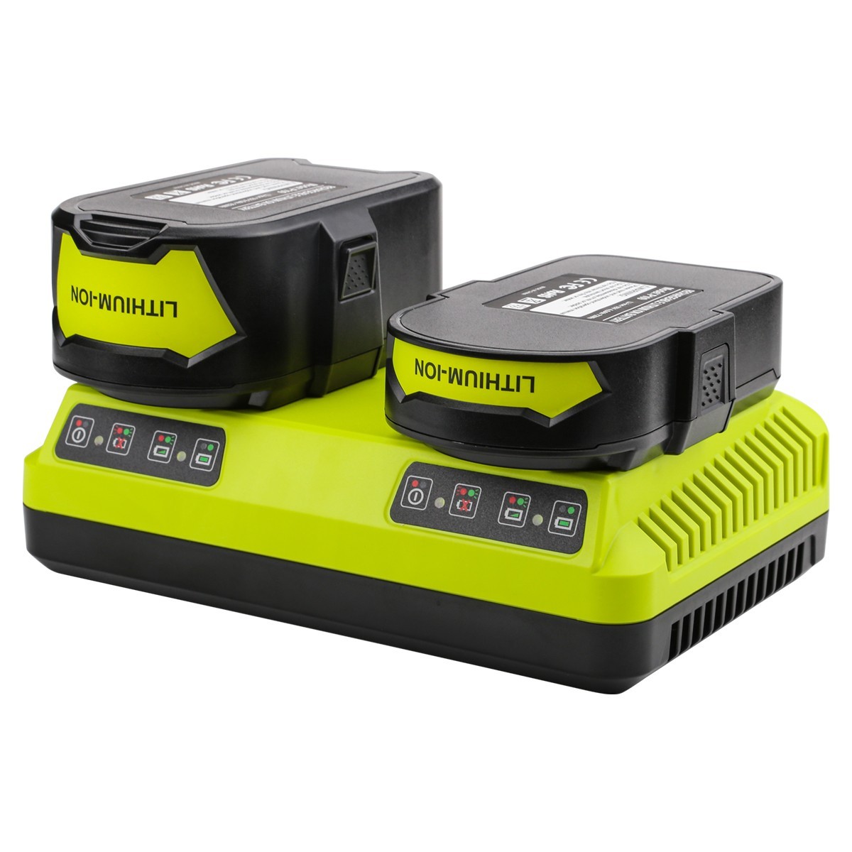 Ryobi P117 Dual Port Charger 18V ONE+ Compatible Battery Fast Charger 2 Slot