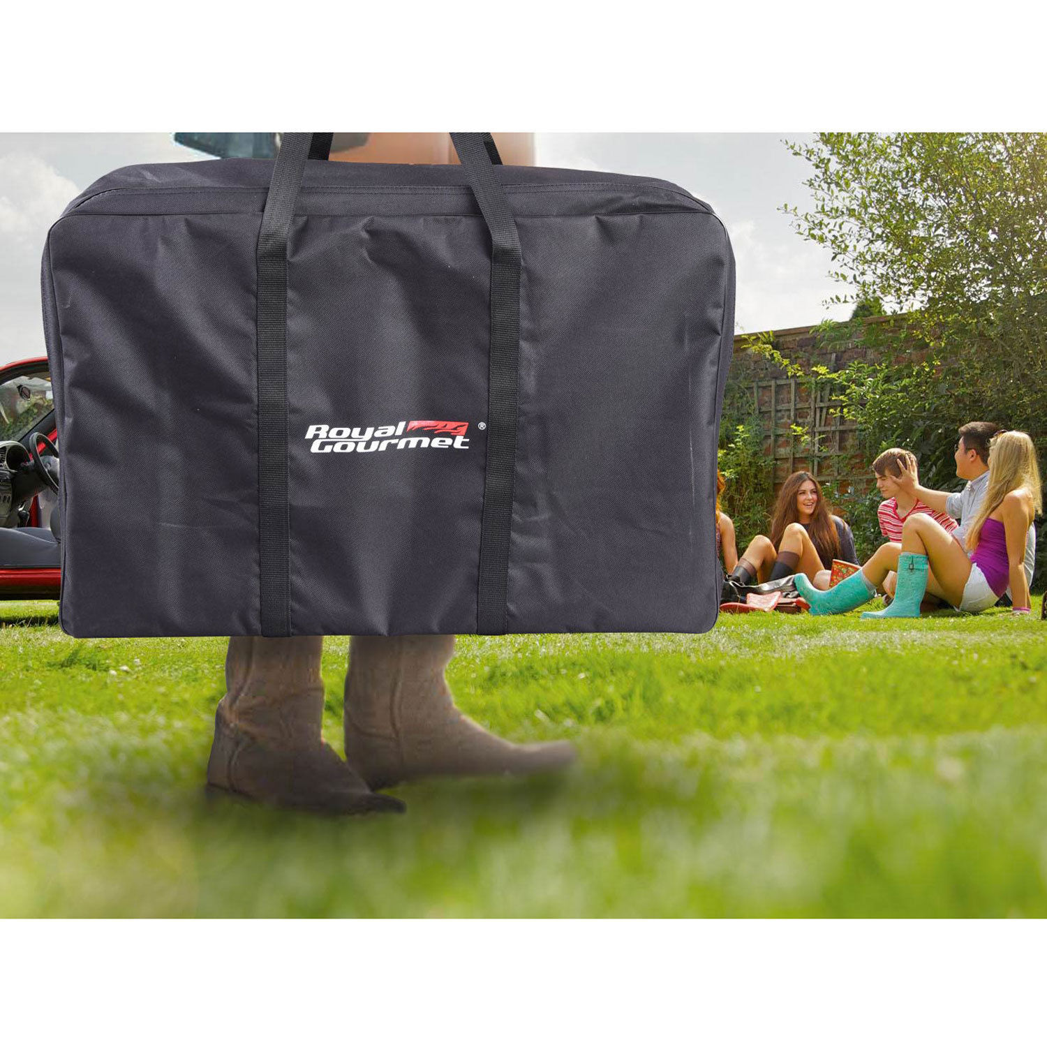 Royal Gourmet Griddle Carry Bag for Portable Grill Heavy-duty Convenient Outdoor