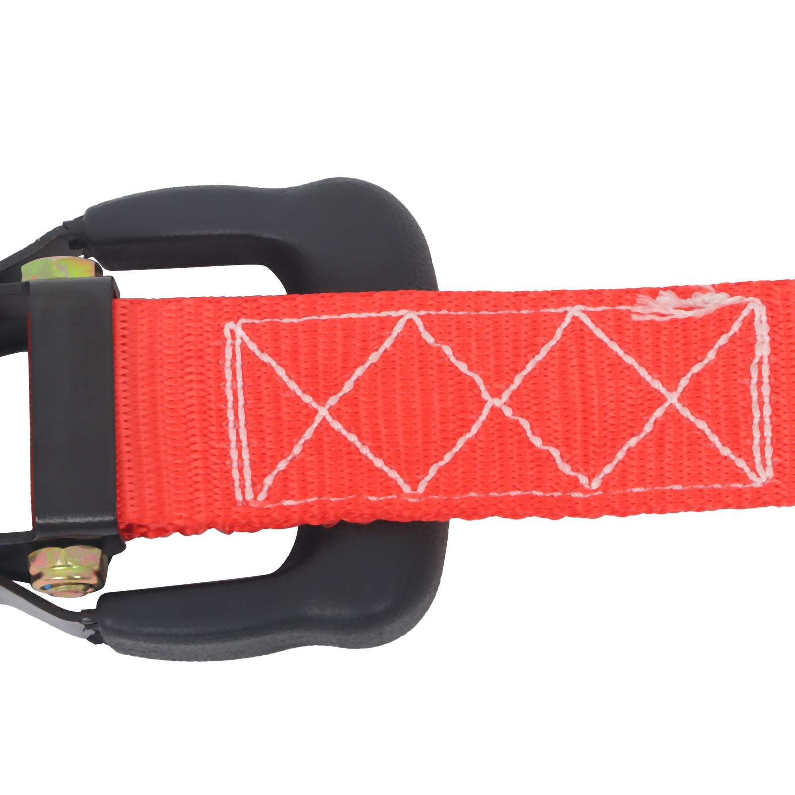 4 Pack 1.6″ x 8′ Ratchet Tie Down Straps Red 5208 lbs Break Strength w/ S Hooks