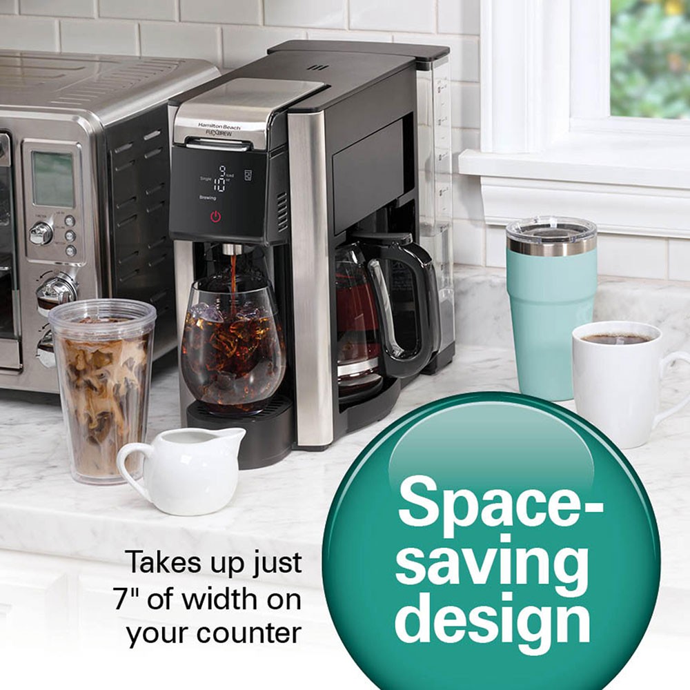Hamilton Beach FlexBrew 5-in-1 Coffee Maker (R49965) – Black
