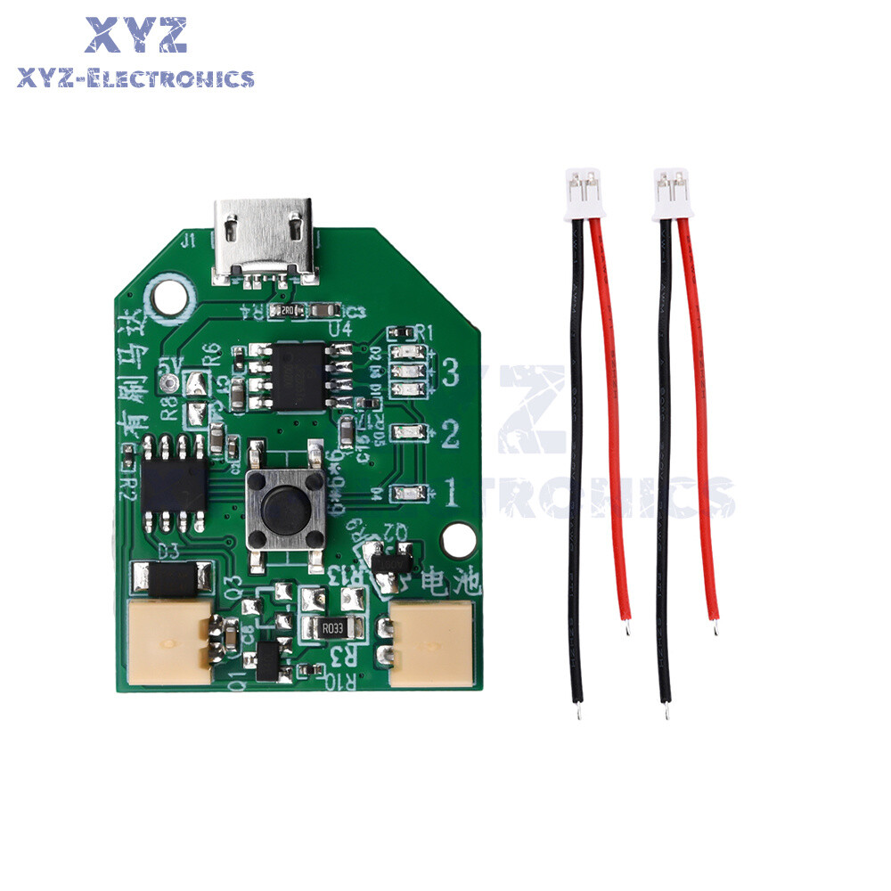 3.7V Universal USB Rechargeable Small Fan Circuit Board Mobile Fan Control Board