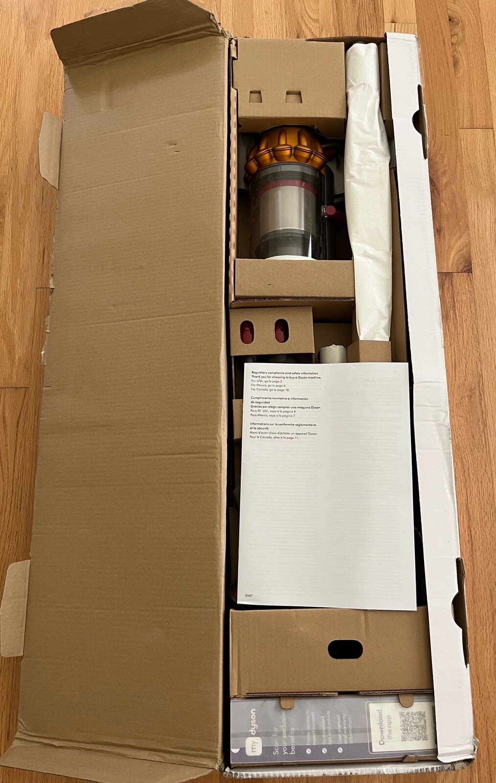 Dyson V15 Detect Total Clean Extra Cordless Vacuum Cleaner w/$100 In Tools New
