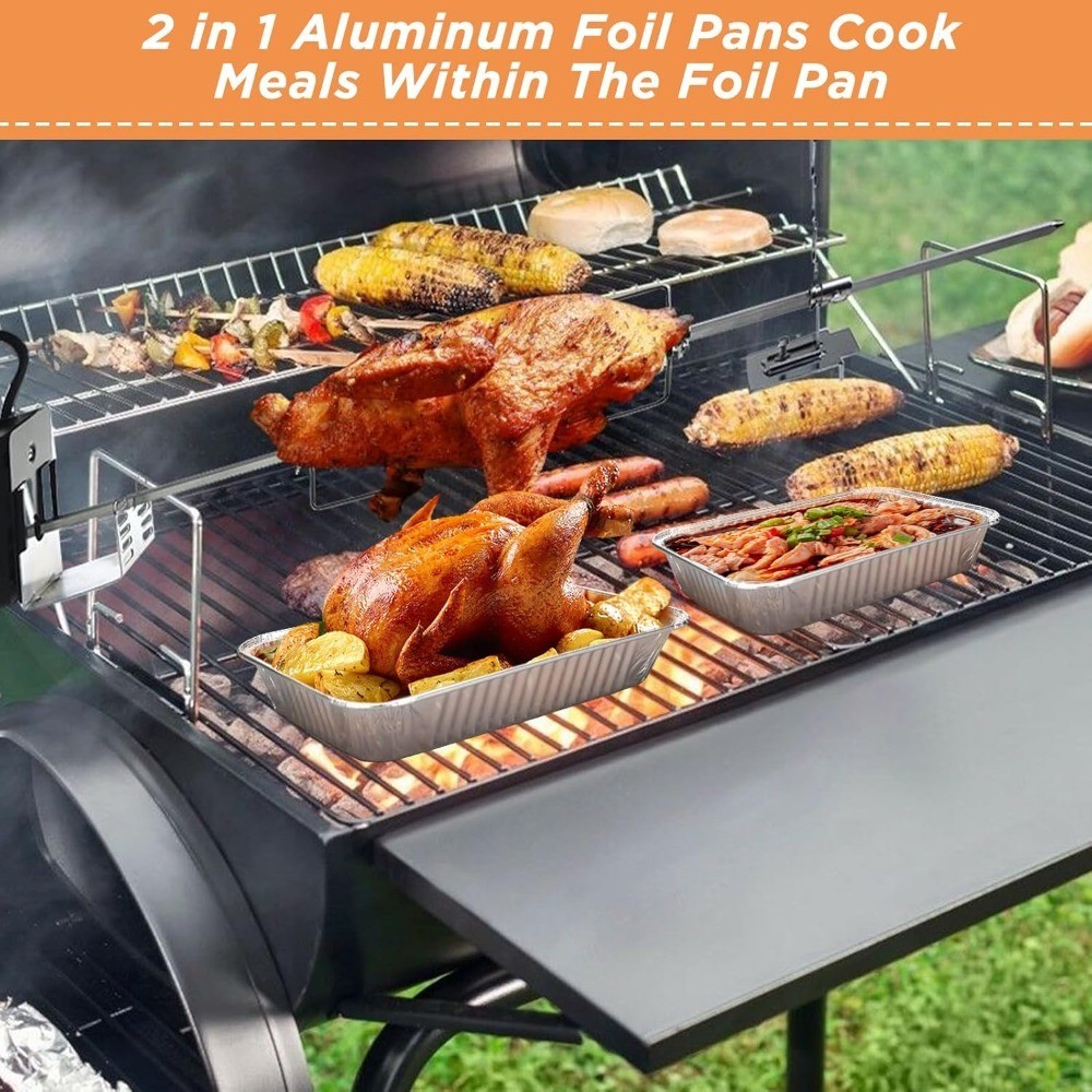 20 Pack Weber Grills Compatible Drip Pans 6415 for Weber Grills Spirit Gas