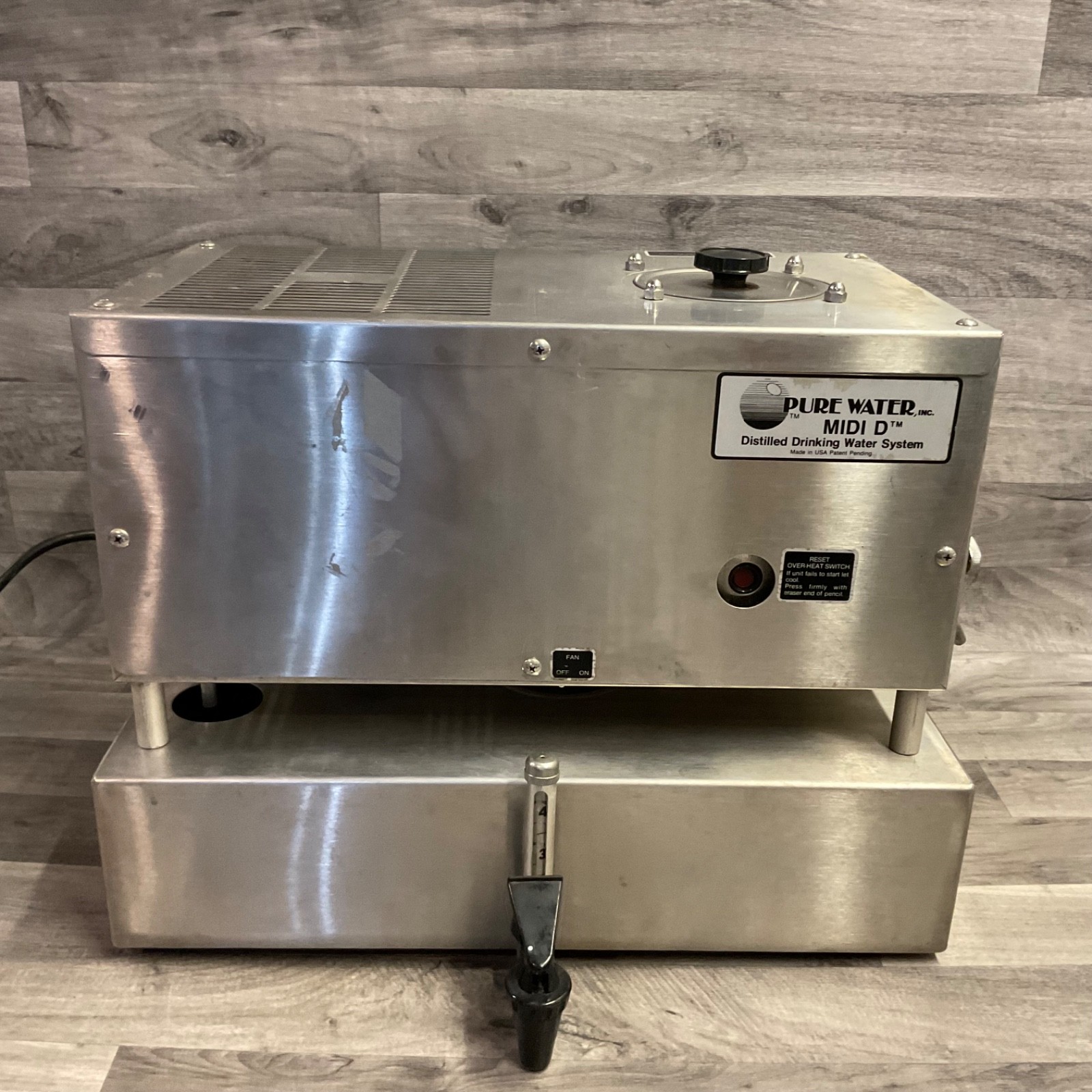 Pure Water Distiller – Pure Water Midi D – With Tank / MDS / READ DESCRIPTION