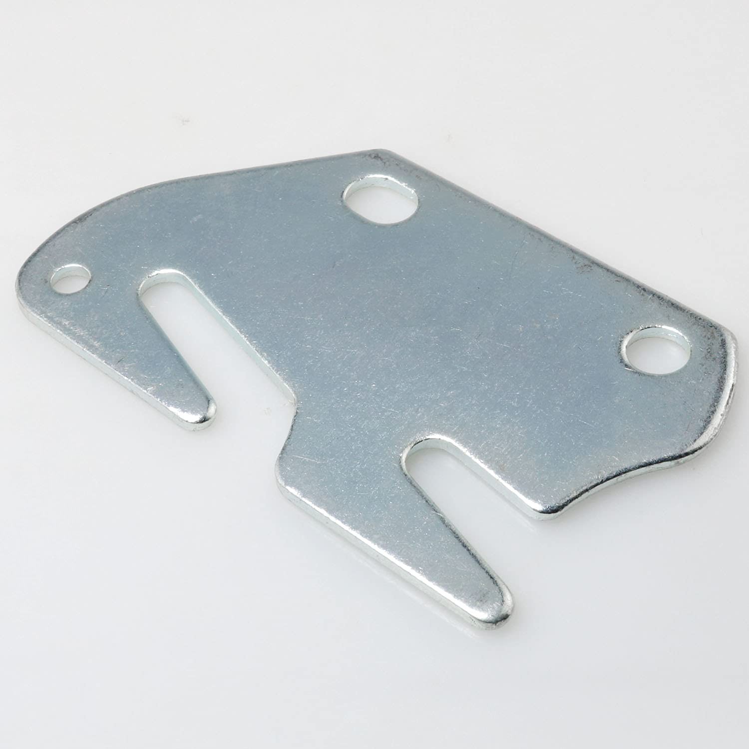 JJHXSM 2pcs Iron Bed Frame Hooks Wooden Bed Rail Hook Plates 3.8×2.3×0.08 Inc…