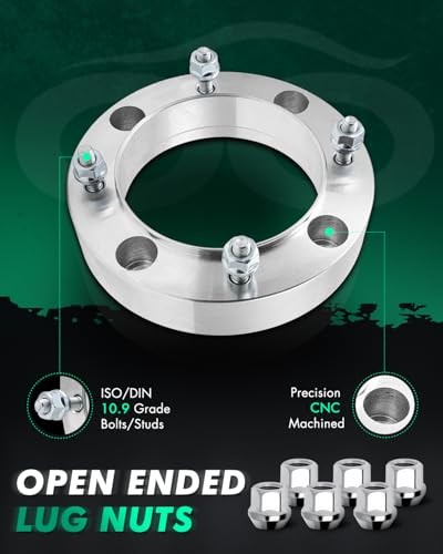 2Pcs Wheel Spacers 1.5 inch 4×156 Bore 131mm Studs 3/8 4 Lug Wheel Spacers