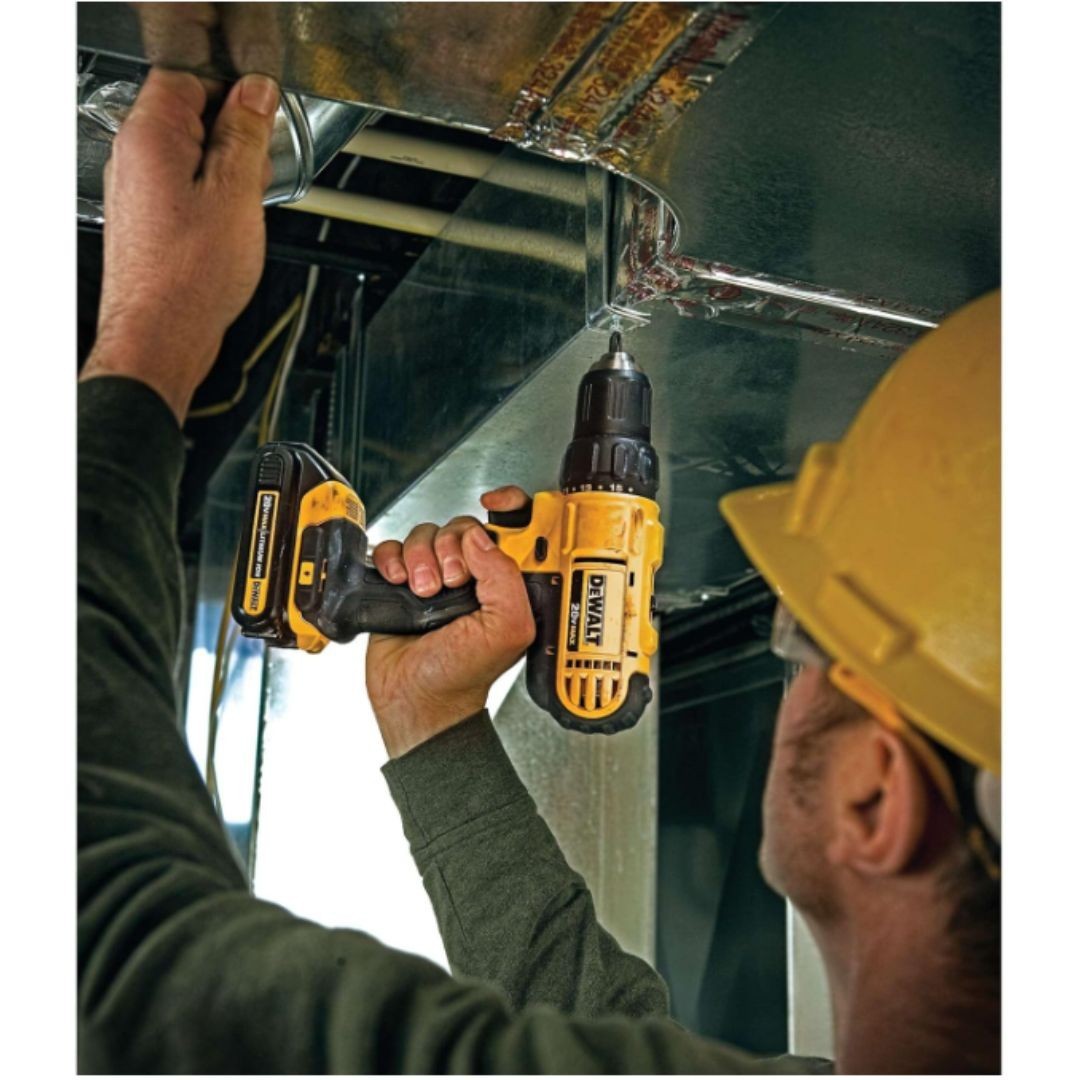 DEWALT DCD771C2 20V Max Cordless Drill Driver Kit 2 Batteries Charger Included