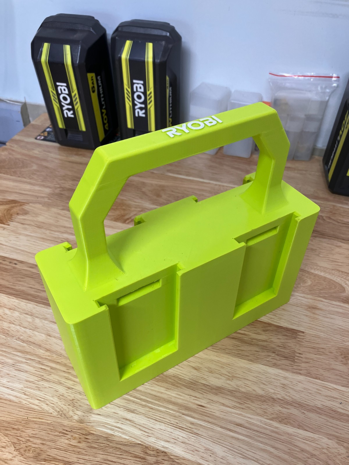 RYOBI 40v Battery Caddy/Carrier/Holder/Storage 4 battery