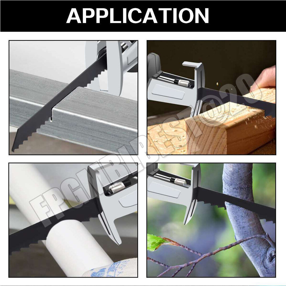 Brushless Reciprocating Saw Electric Saw Variable Speed Metal Wood Cutting Tool