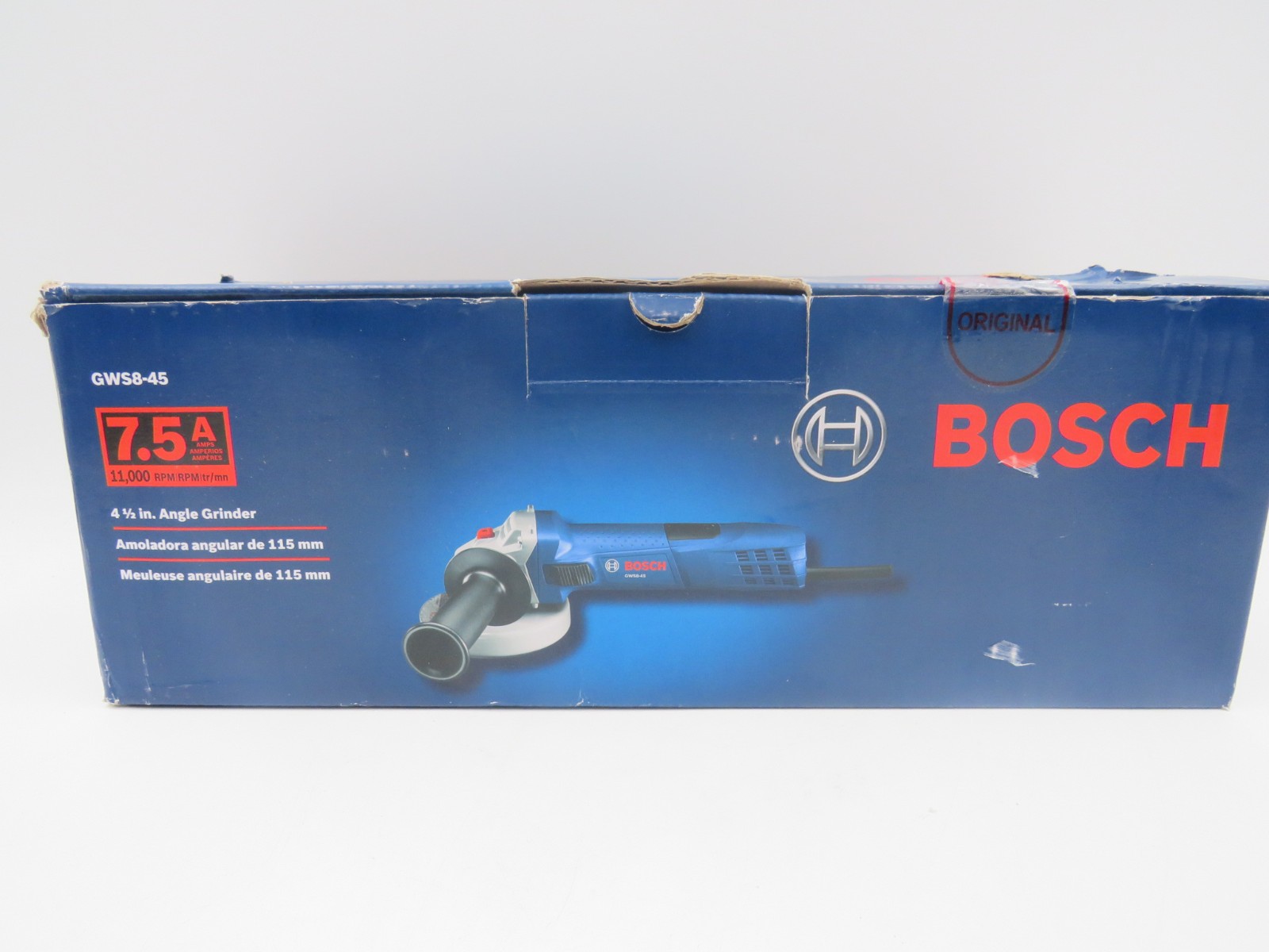 Bosch GWS8-45 4-1/2 inch Angle Grinder NEW