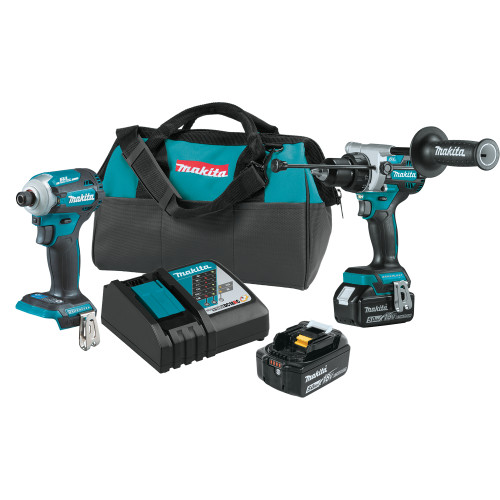 Makita XT288T 18V LXT Li‑Ion Brushless 2‑Pc. Combo Kit (5.0Ah) NEW IN BOX