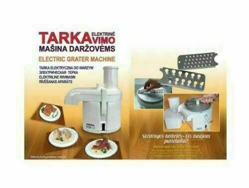 ELECTRIC GRATER MACHINE TO MAKE PASTELES – Guayadora Personal de Verduras – 110V