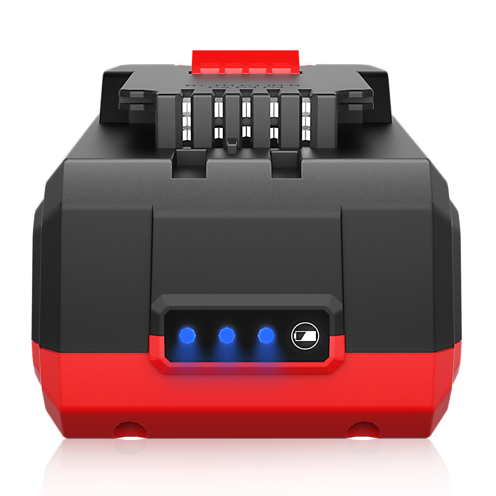 20V 6Ah Lithium-Ion Replacement Battery Pack for Bauer 20V Cordless Power Tools