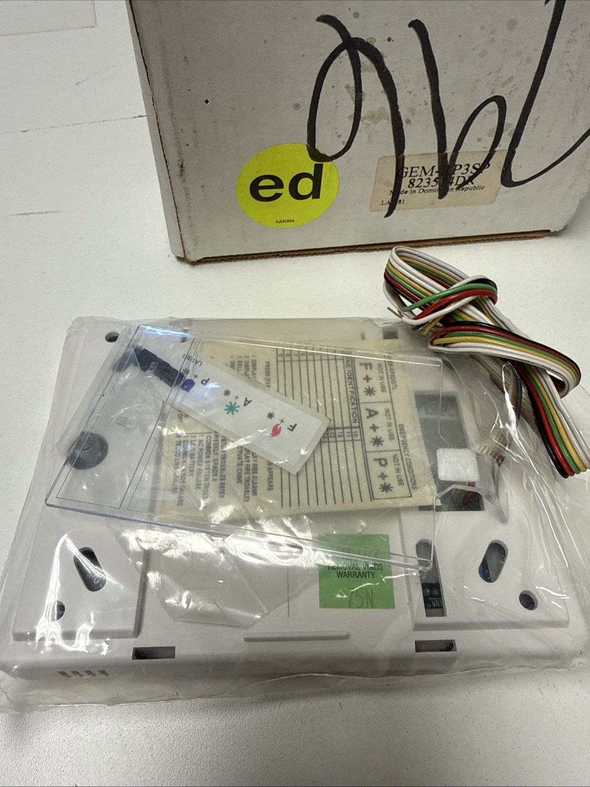 NAPCO GEM-RP3SP 263231DR Gemini Keypad Sloman