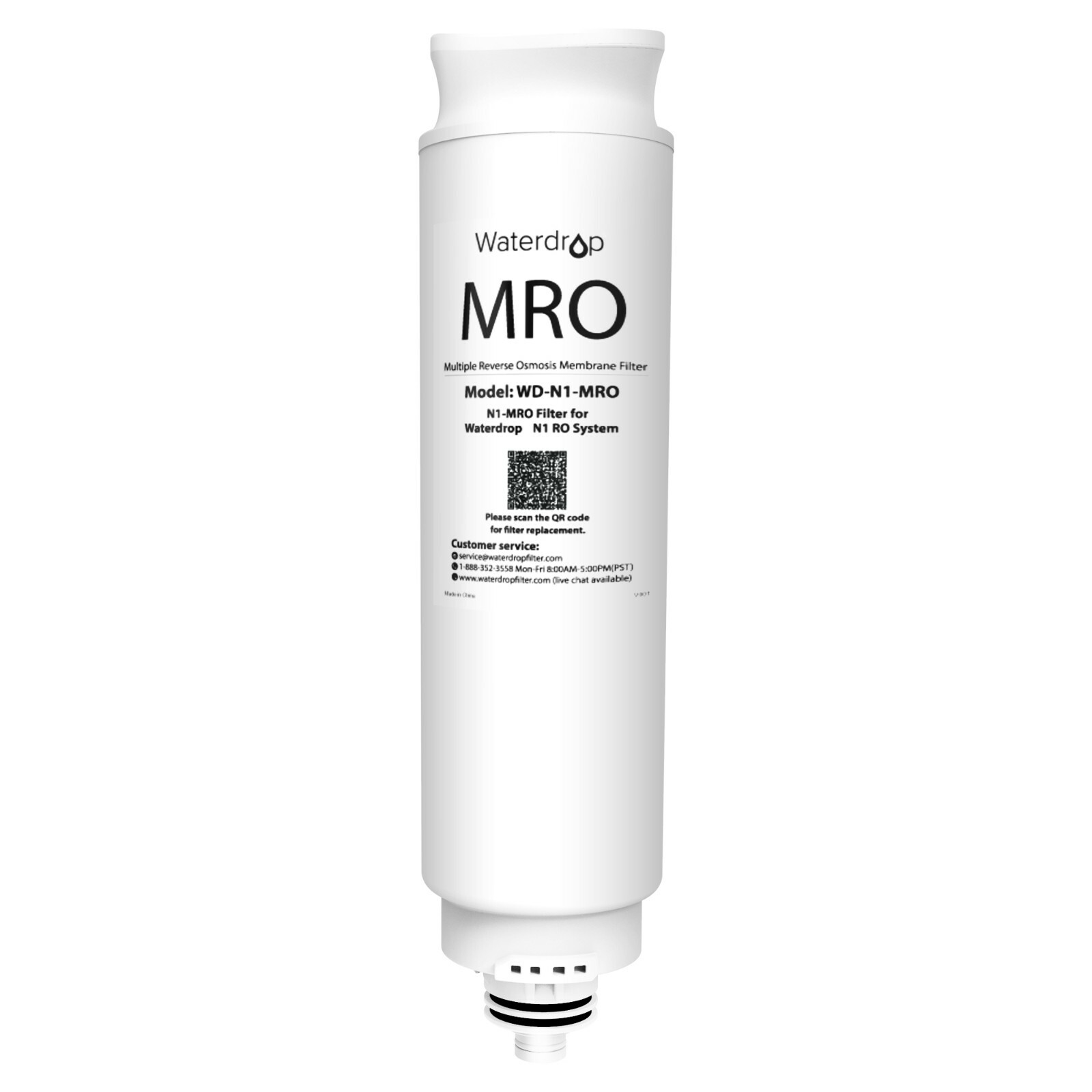 Waterdrop WD-N1-MRO Filter, Replacement for WD-N1-W, 18-month Lifetime