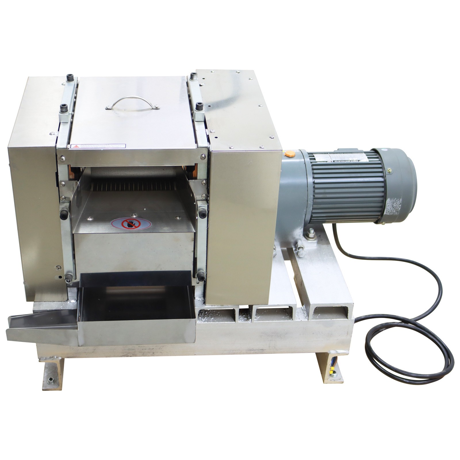 Industrial Sugarcane Juicer3-Roller 220V 1000Kg/H Stainless Steel Cane Extractor