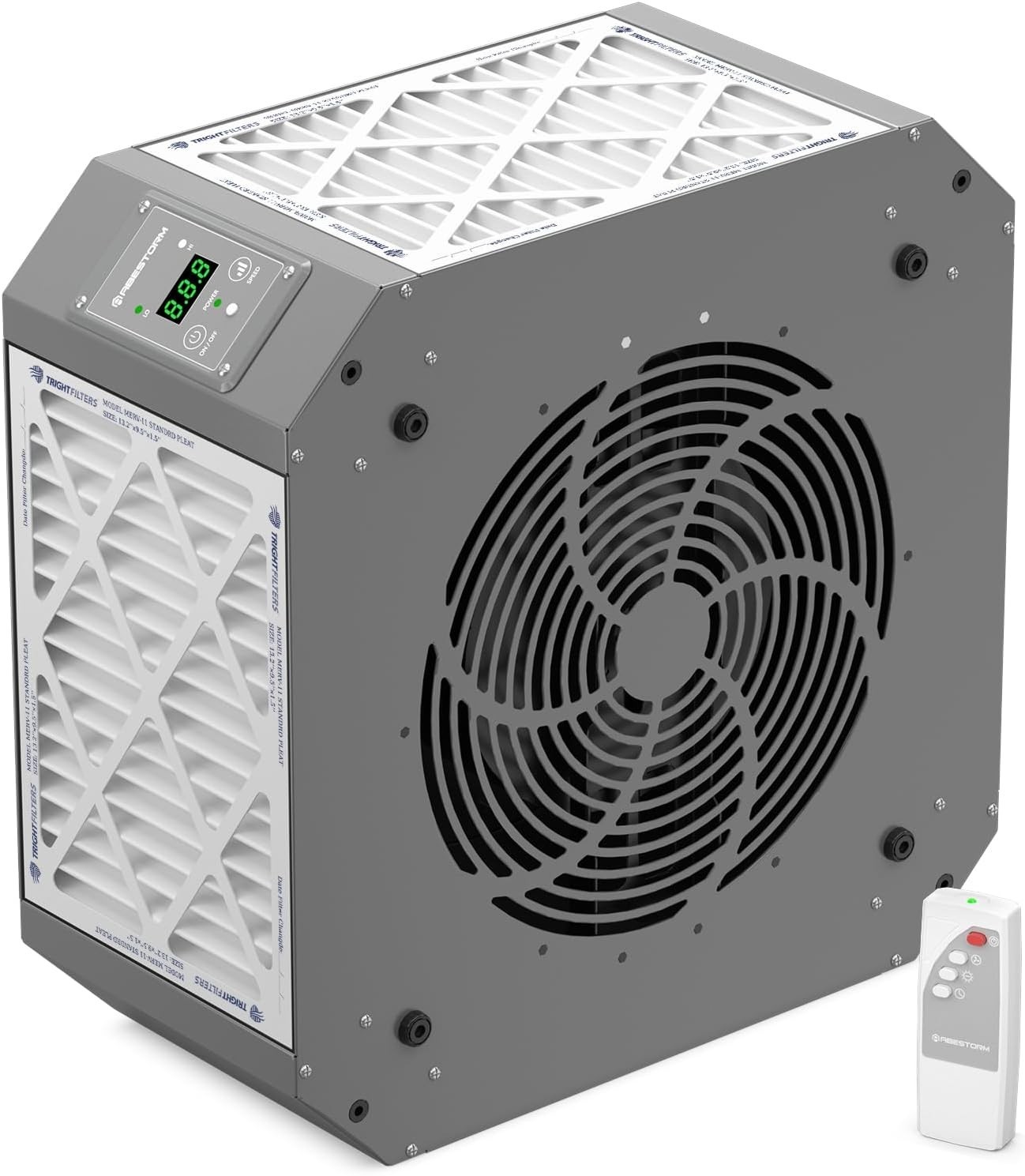 Abestorm DecDust 1350IG 360° Intake Air Filtr System Ionizer Shop Dust Collector