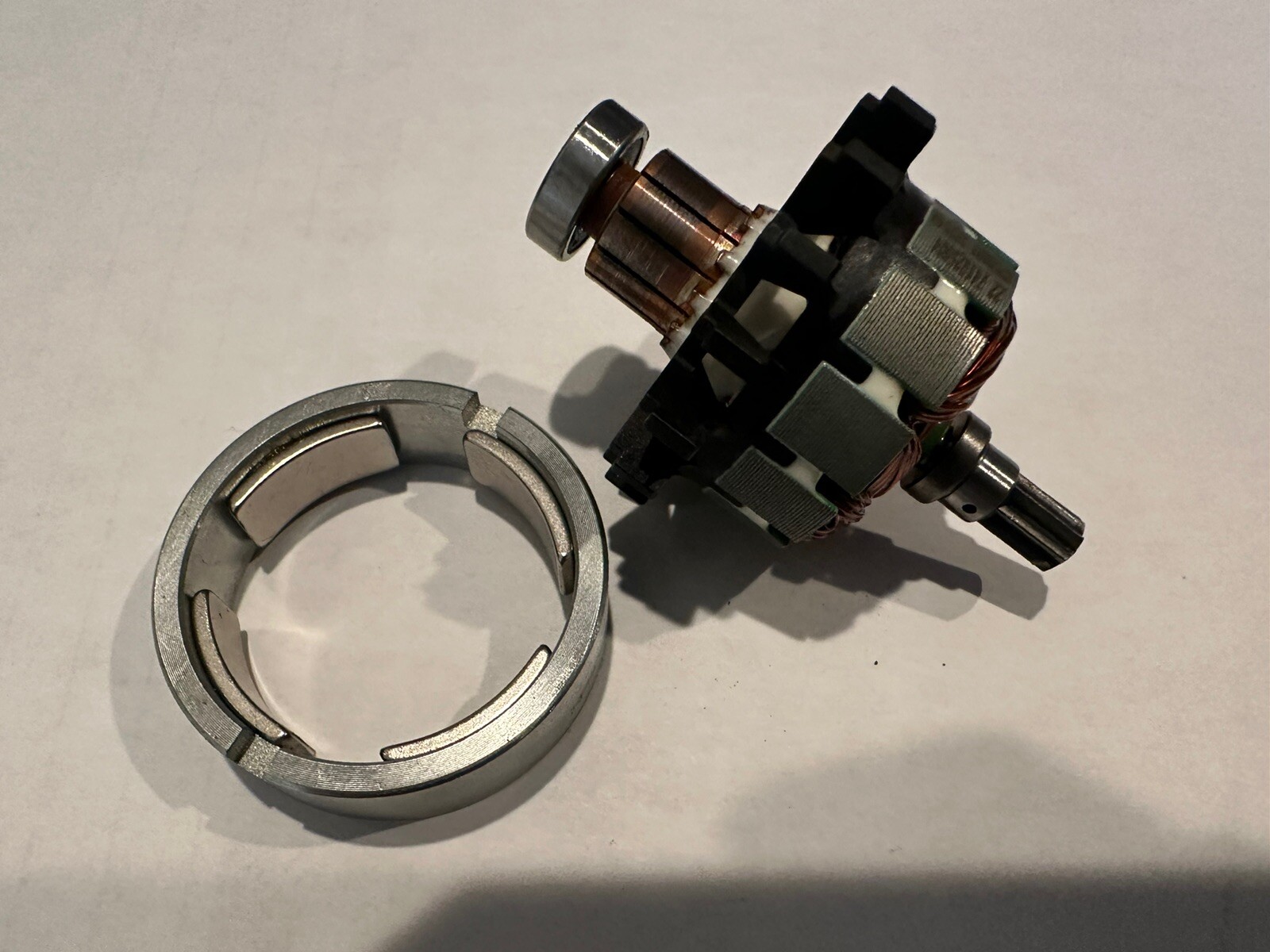 Milwaukee M18 1/4″ Impact COMPLETE MOTOR Armature Field Brushes 2656-20 OEM