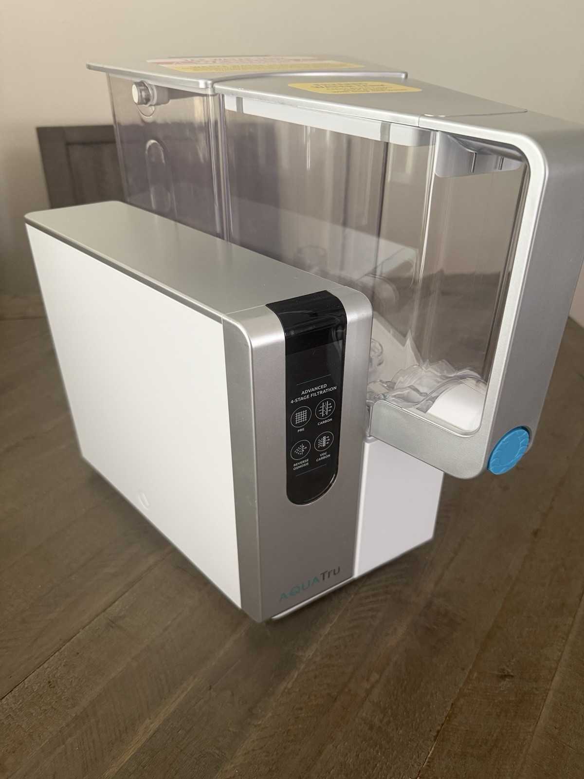 AQUATru 2040 Classic 4-Stage Reverse Osmosis Water Filter System Used