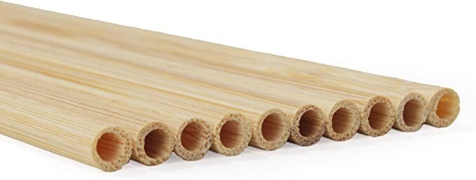 Reusable Bamboo Thin Drinking Straws – Eco Friendly Plastic Alternative