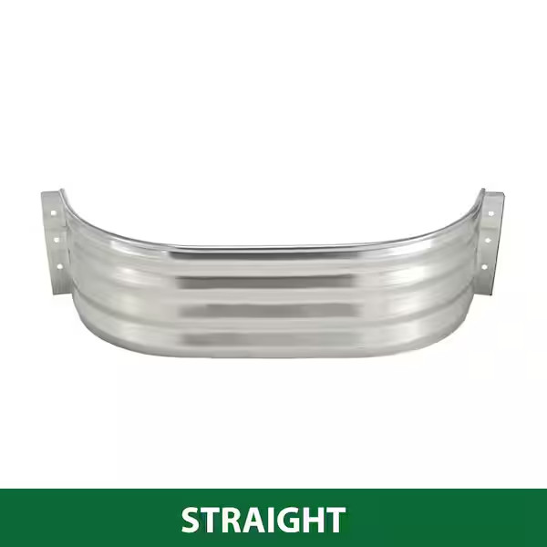 Steel Straight Area Window Well for Basement & Exterior 37 in. x 12 in. x 12 in.