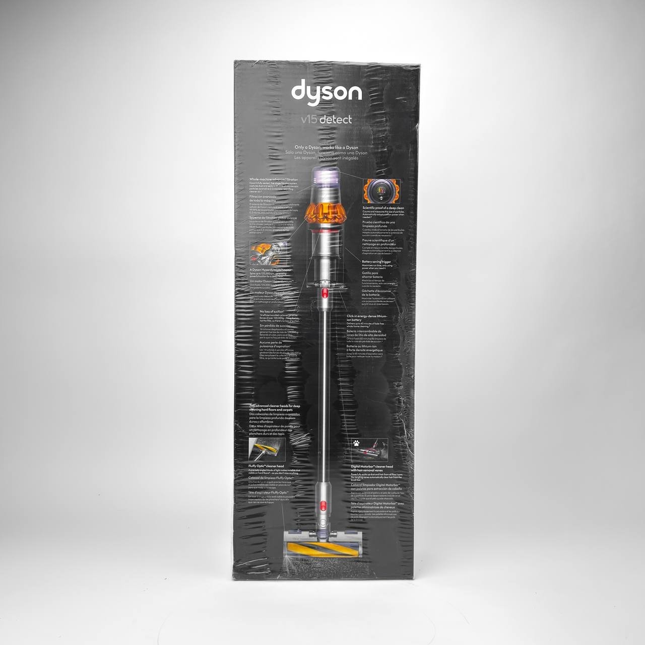 Dyson V15 Detect Cordless Stick Vacuum Cleaner – NEW, SEALED!
