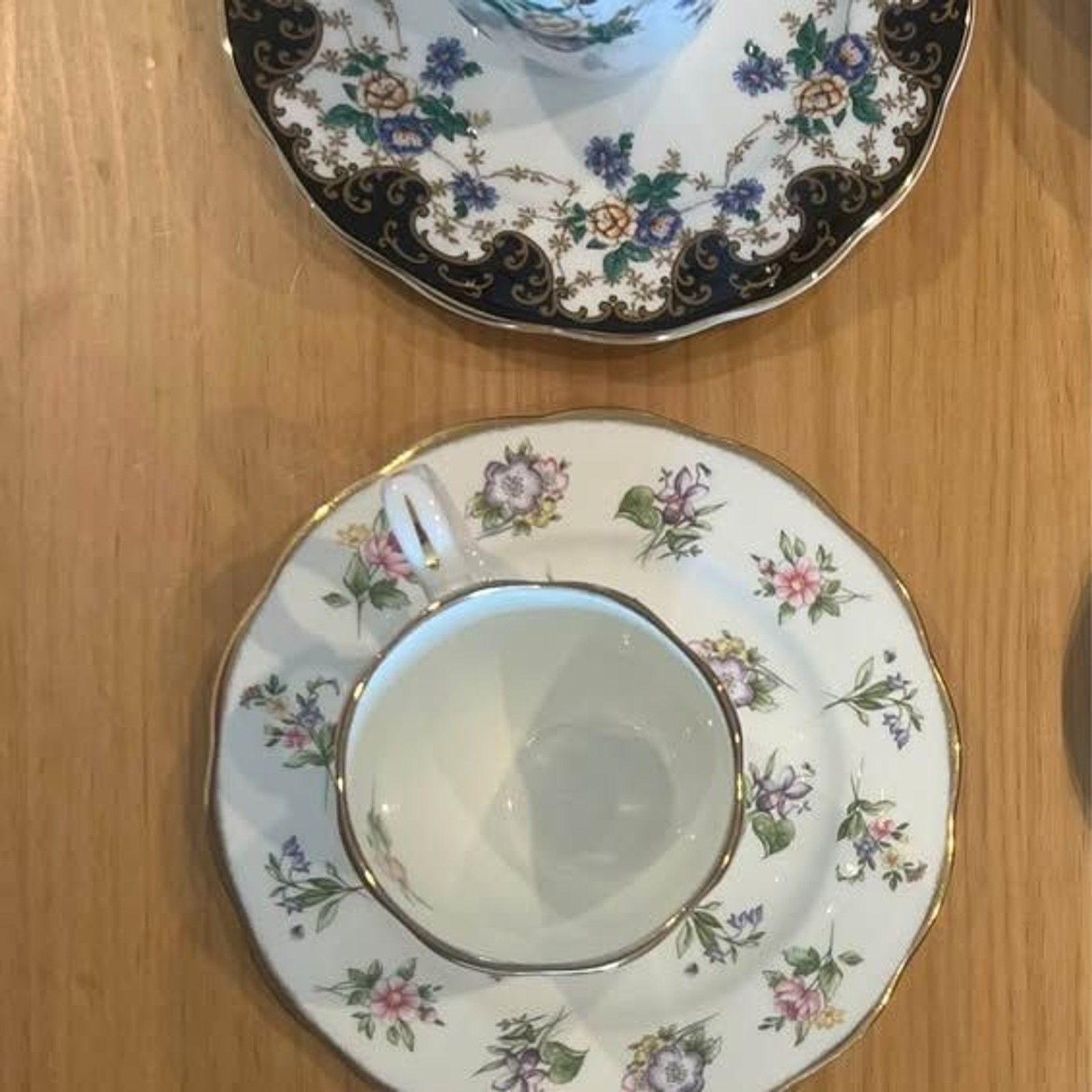 3 Royal Albert Bone China Mug/Plate Sets 100 Years collection