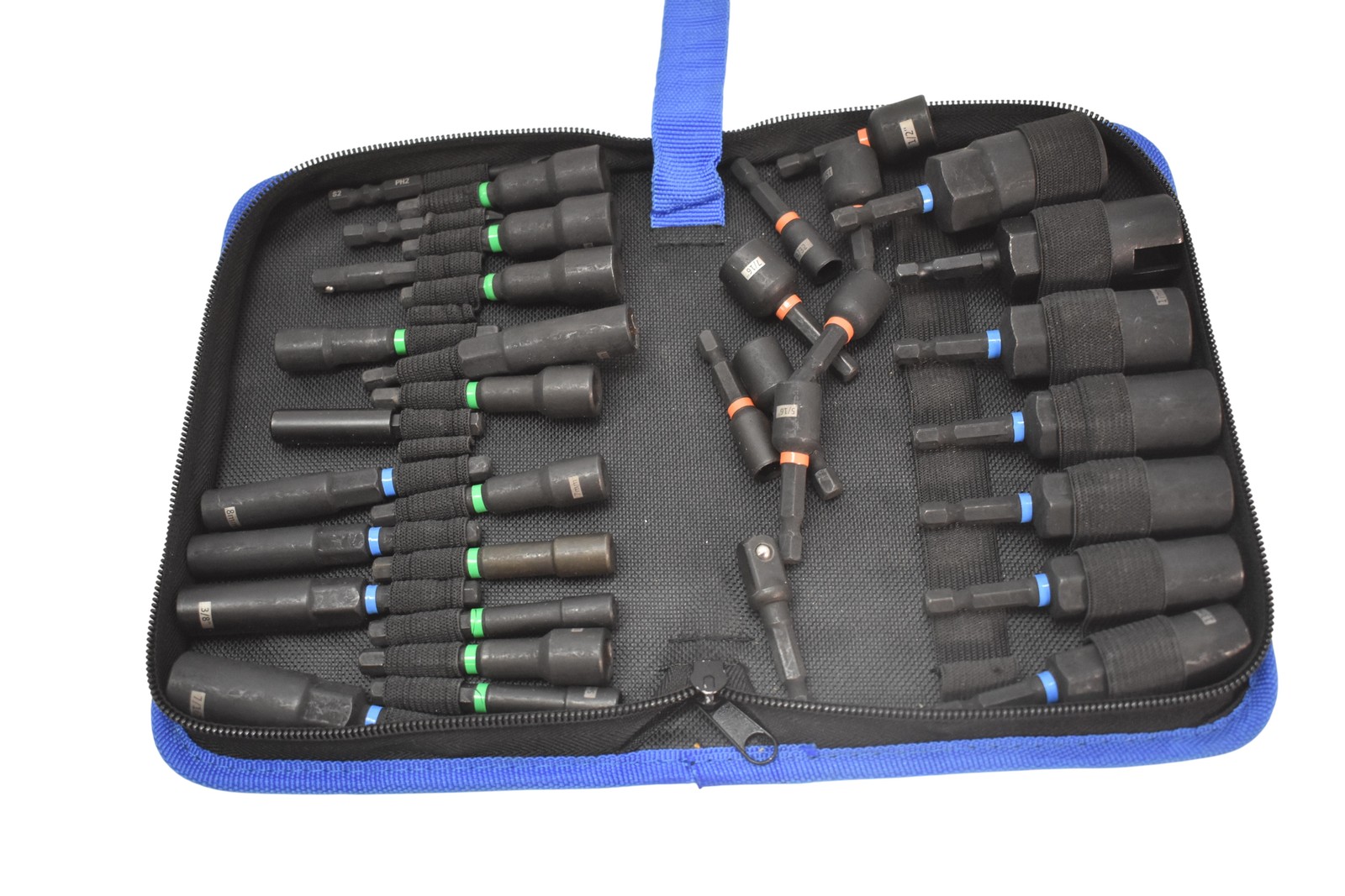 XOOL 36PCS Magnetic Nut Driver Set, Metric and SAE Nut Driver Set for 1/4″ Quick