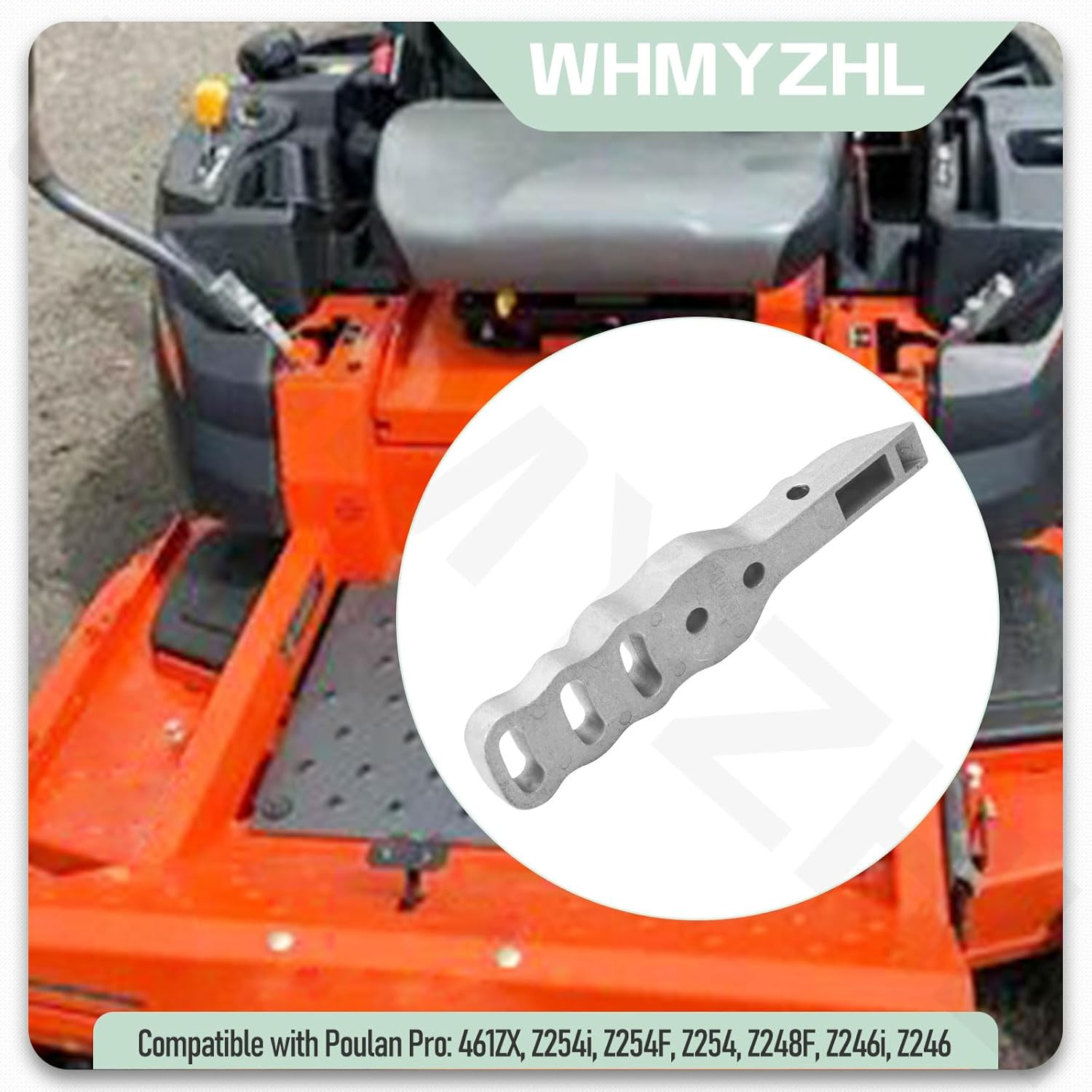 Drive Control Handle Mount Pivot Section for Husqvarna Z254I Z254F Z254 Z248F