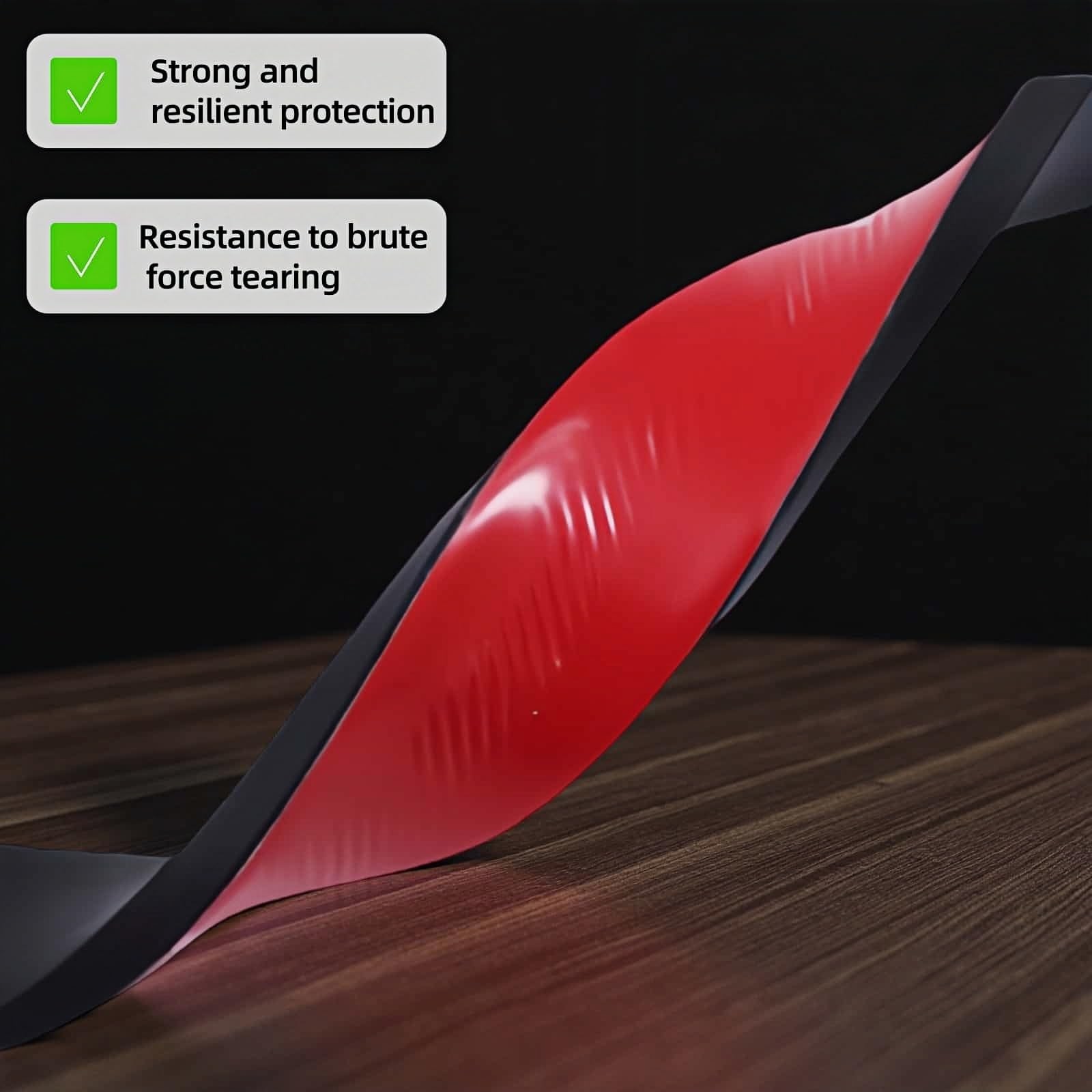 1″ x 1/8″ Thick Self-Adhesive Rubber Strip – Heavy Duty Weather Stripping