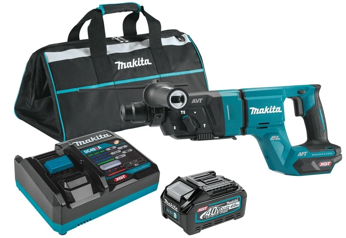 MAKITA GRH07M1 40V XGT Brushless Rotary Hammer drill 1‑1/8″ SDS‑PLUS Drill Kit