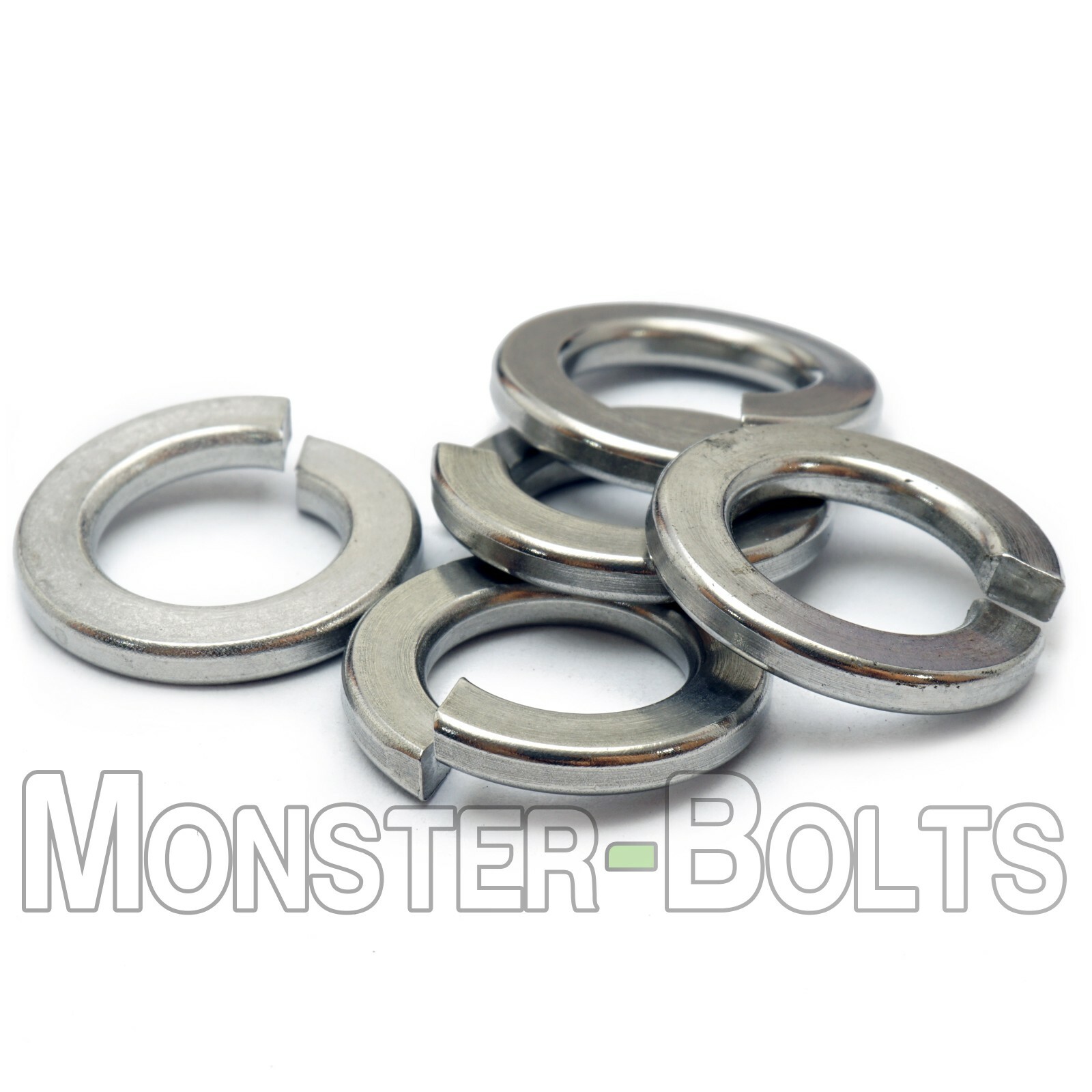 Metric Stainless Steel Split Lock Washers DIN 127B – M2 M2.5 M3 M4 M5 M6 M8 M10
