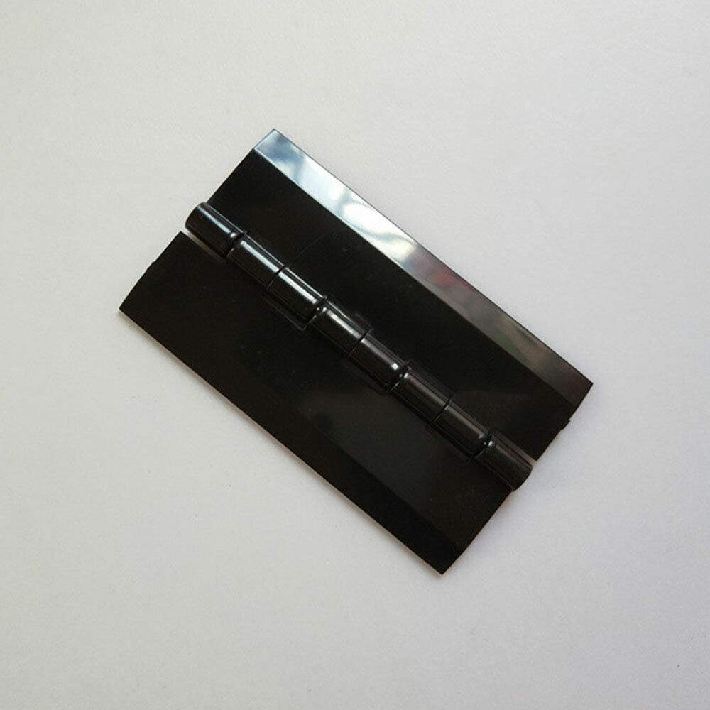 25mm-75mm Black Acrylic Plastic Piano Continuous Hinges Hinge Transparent DIY