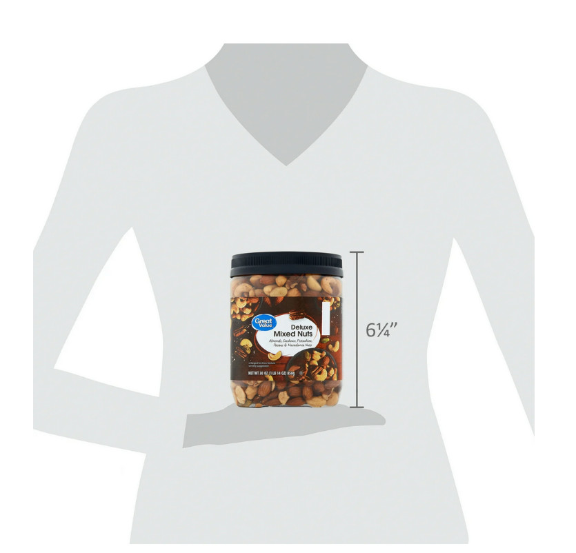 Great Value Deluxe Mixed Nuts, 30 oz