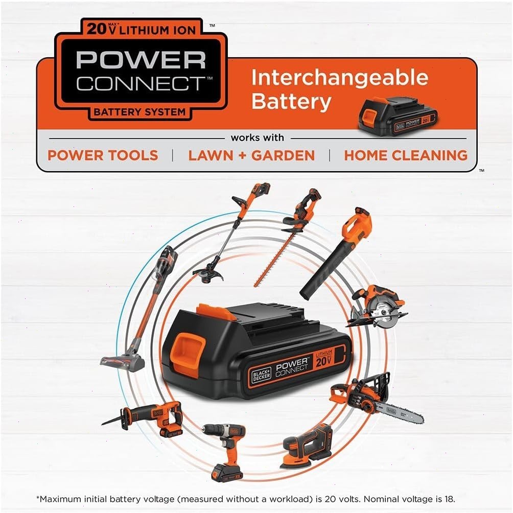 2PACK NEW 20V Lithium-ion Battery / Charger for BLACK DECKER 20 Volt LBXR20 LB20