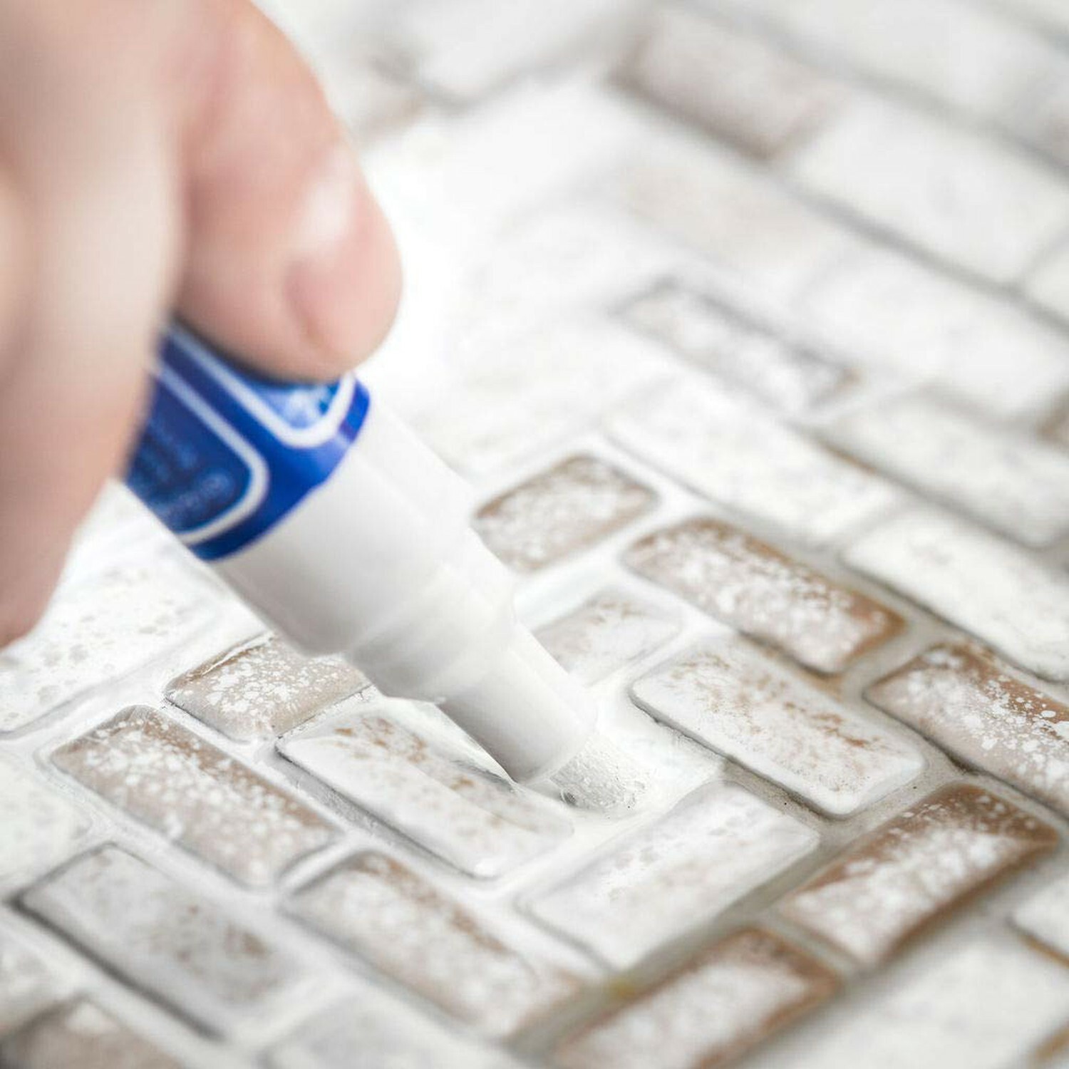 Grout Pen White Tile Paint Marker: Waterproof Tile Grout Colorant and Sealer Pen