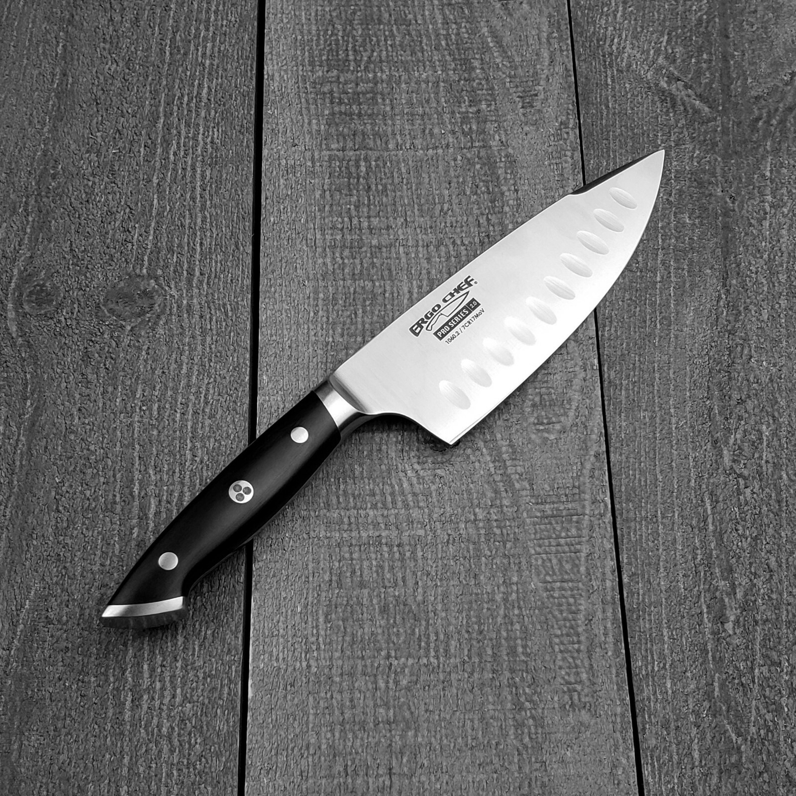 Ergo Chef 2.0 Pro Series 6″ Chef’s Knife Pakkawood Handle (factory Second)