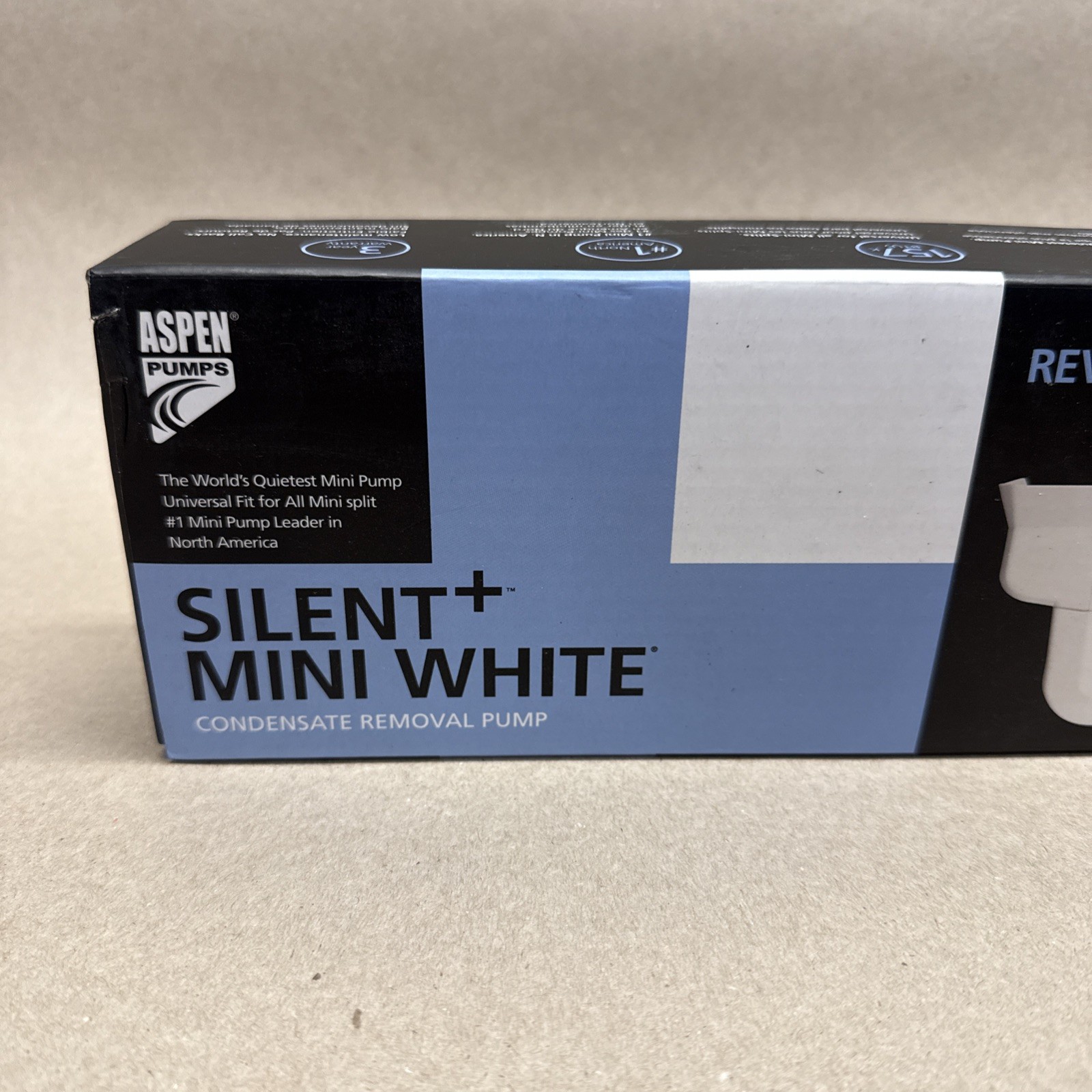 Aspen Pumps Silent + Mini White Condensate Removal Pump (New Model)