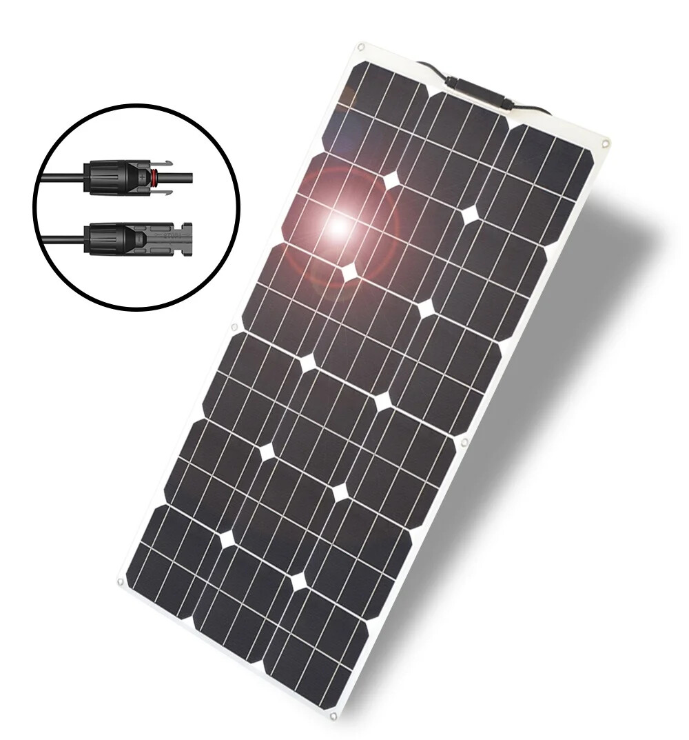 600W Flexible Solar Panel Mono 18V Portable Power Camping Home RV Battery Charge