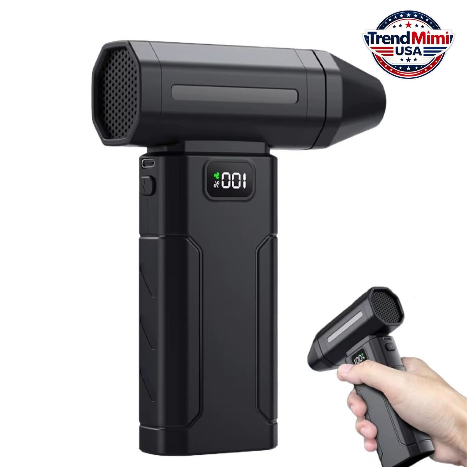 X8 Brushless Turbo Jet Fan 150000RPM Powerful Electric Air Blower Dust Cleaner