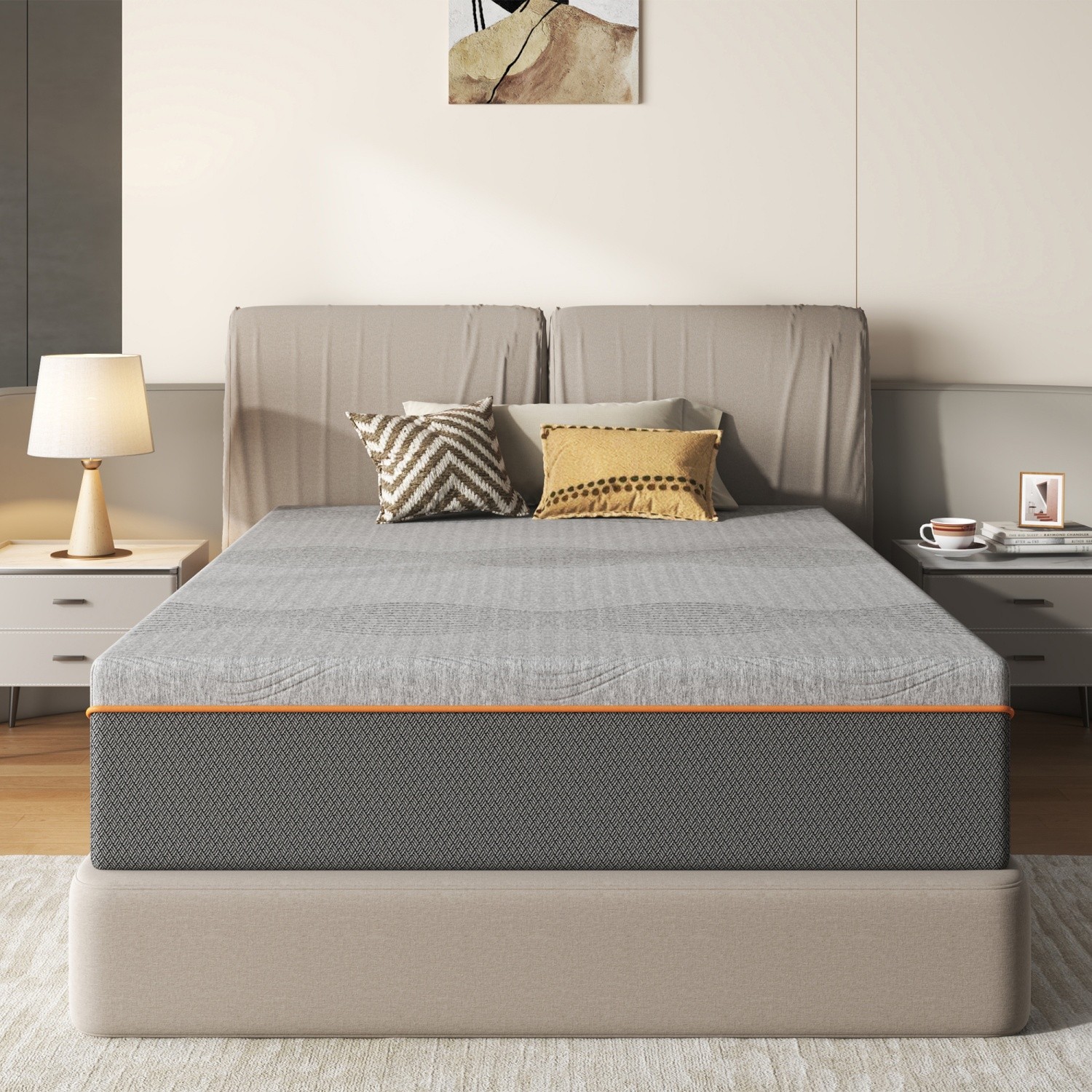 14″ Full/Queen/King Size Memory Foam Mattress Medium Soft CertiPUR-US Certified