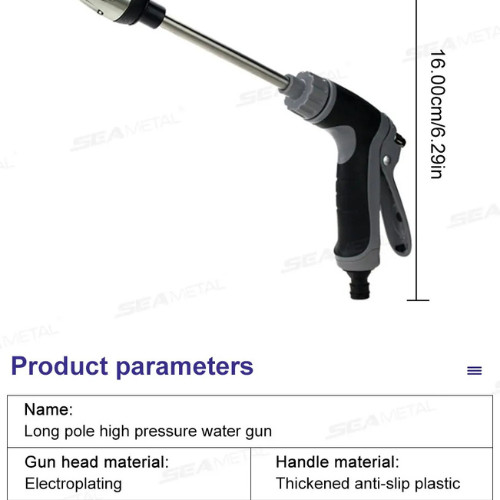 Hose Hawk Pressure Washer Nozzle Pro 360° Rotating 3 Spray Modes Compact