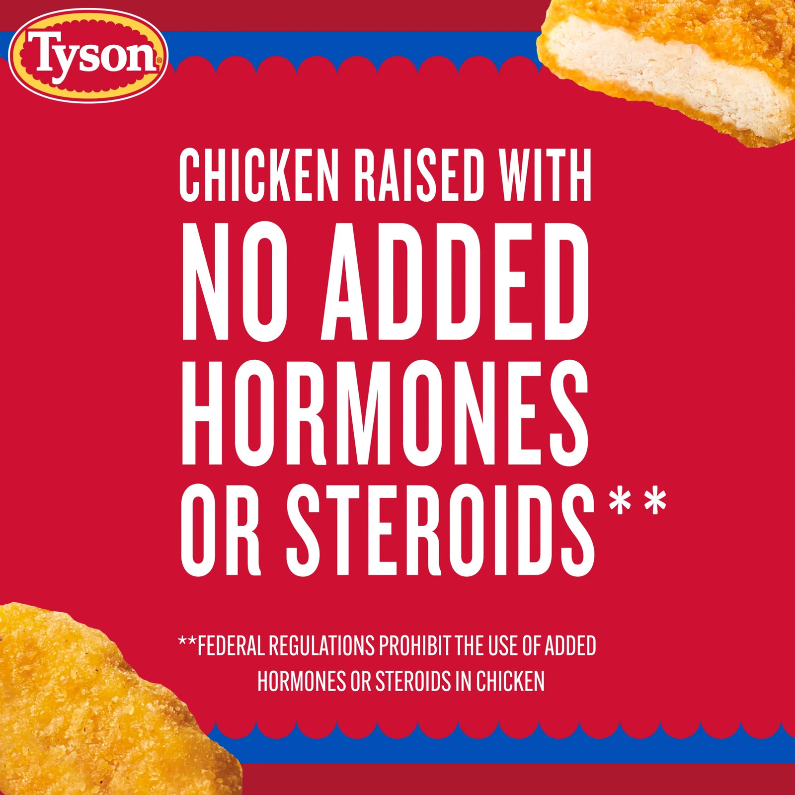 Tyson White Meat Chicken Nuggets, 29 Oz (Frozen, Fully Cooked)