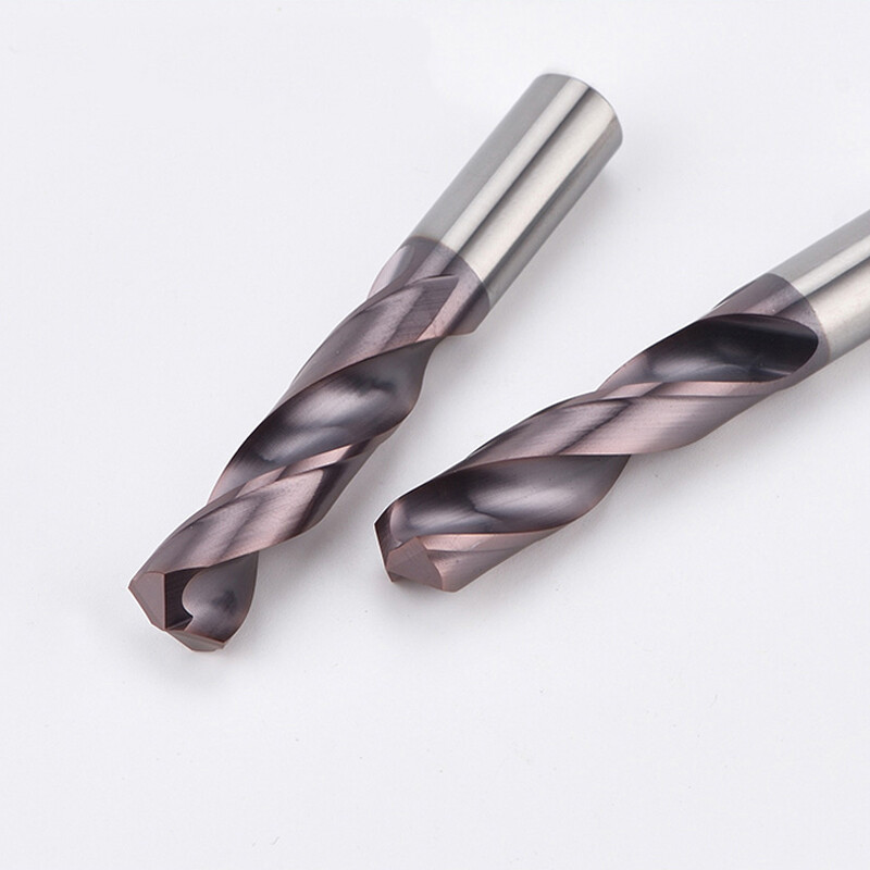 1PC 2mm-10mmx100mm HRC65 Solid Carbide Drill Bit For Hard Alloy Stainless Steel