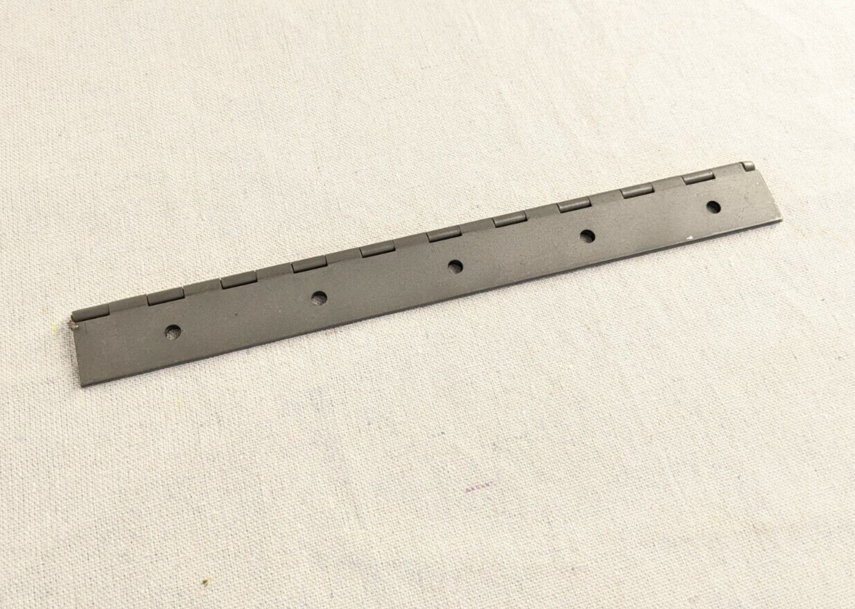 Piano Hinge 10-1/4in x 2in Steel Continuous