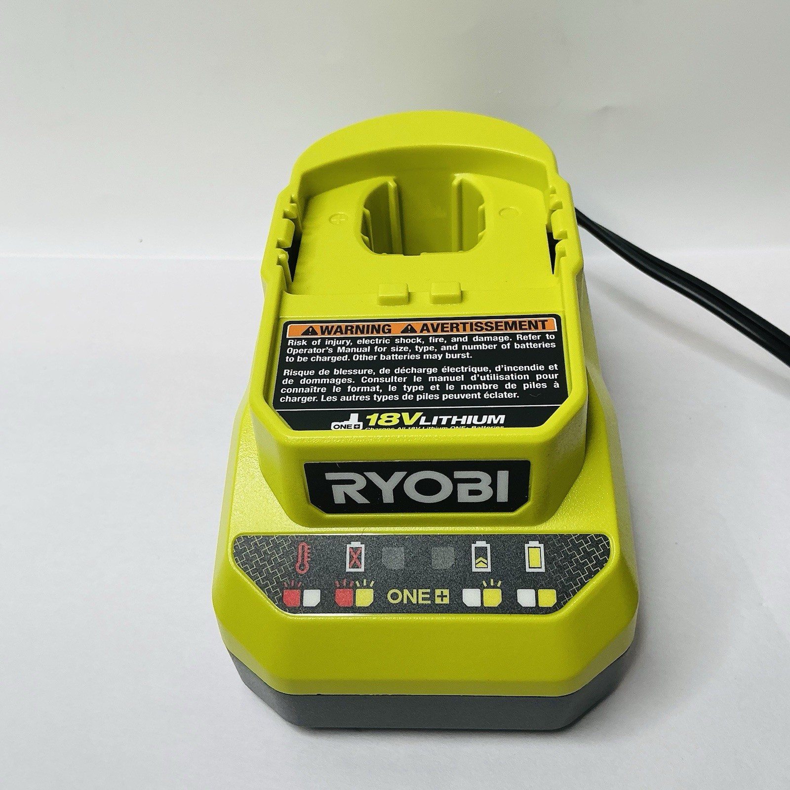 RYOBI PCG002 18V Volt ONE+ Lithium-Ion Battery Charger