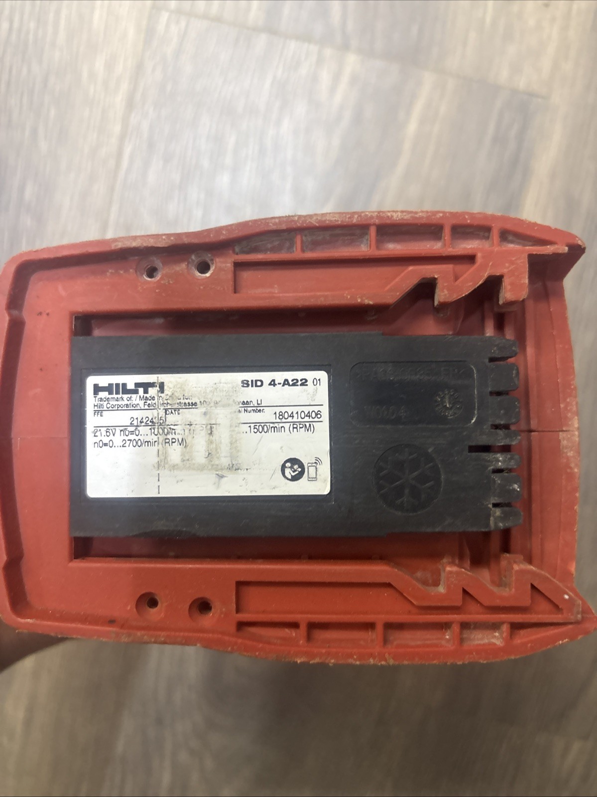 Hilti SID 4-A22 22V Cordless Impact Driver