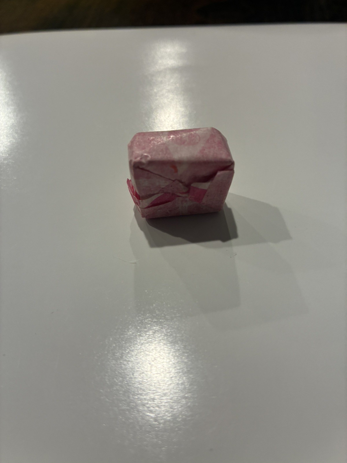 Extremely Rare Starburst Manufacturing Defect Never Opened inside out wrapper